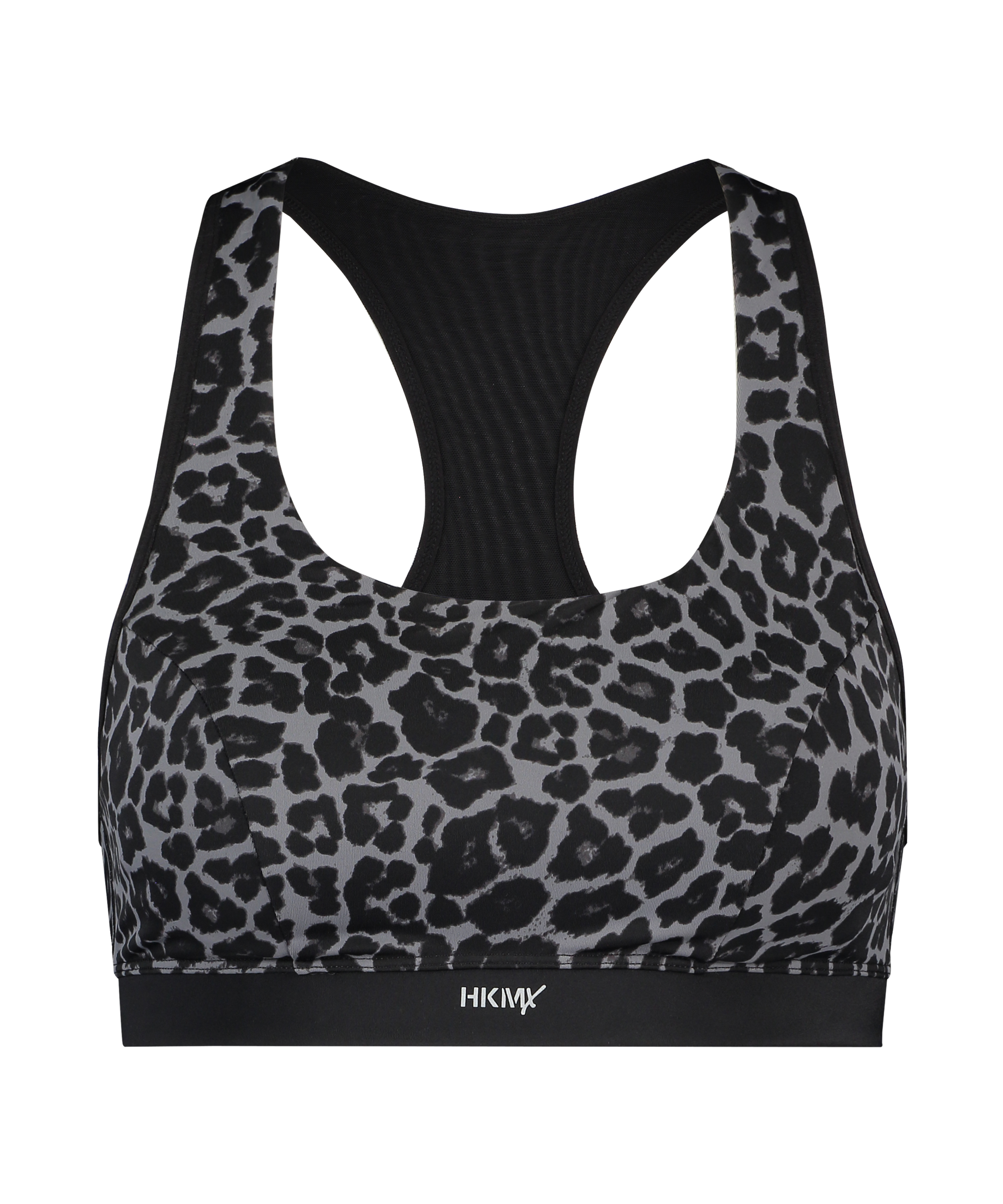 HKMX Sports bra The Spirit Level 2, Gray, main