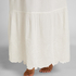 Embroiderd Skirt, White