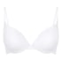 Cotton Padded Underwired Push-Up Bra, White