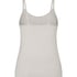 Pyjama Cami Striped Henley, Gray