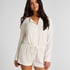 Onesie Short Jersey Rib, White