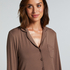 Essential Jersey Long-Sleeved Jacket, Brown