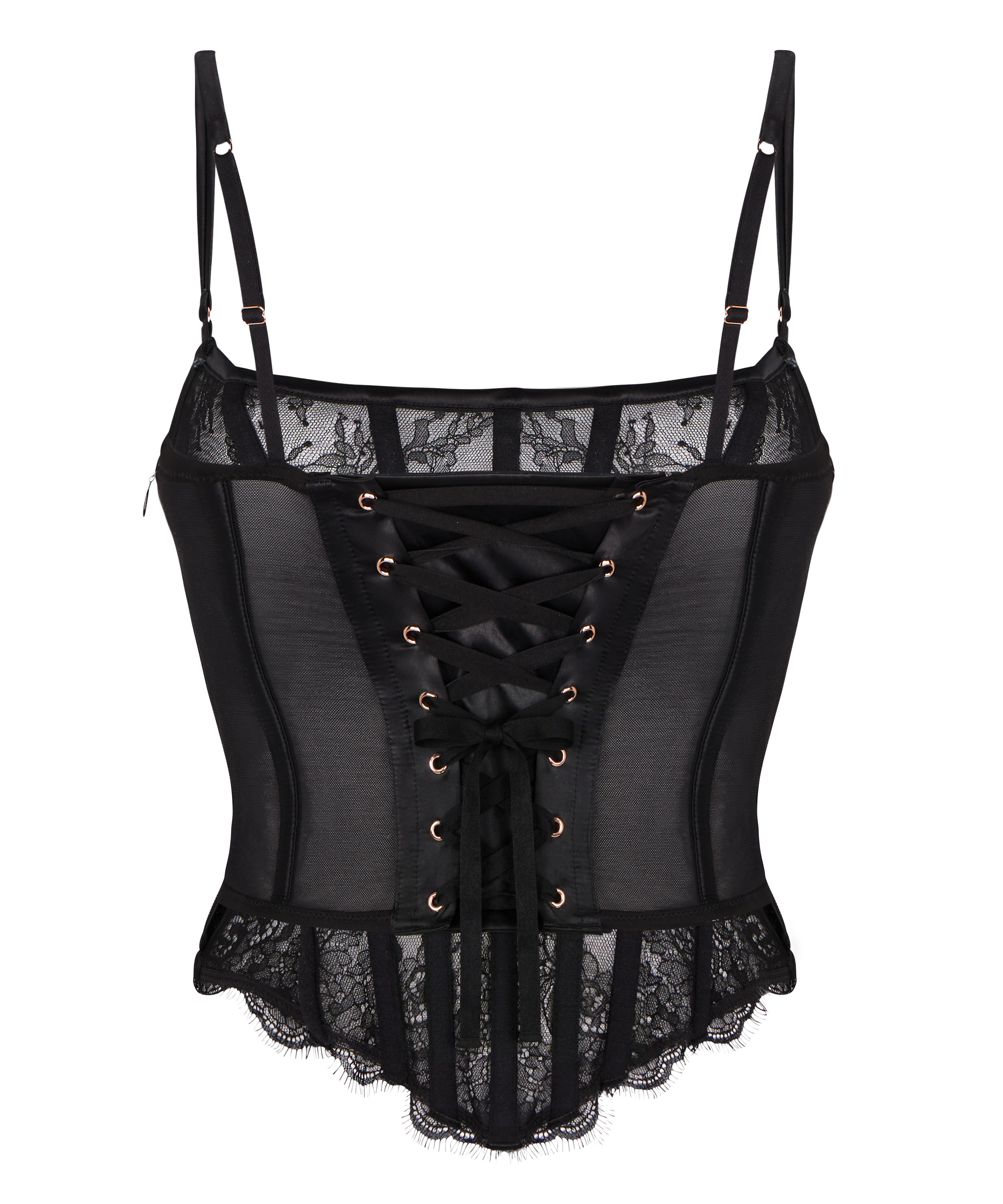 Bustier Sylvia, Black, main