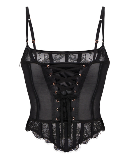 Bustier Sylvia, Black