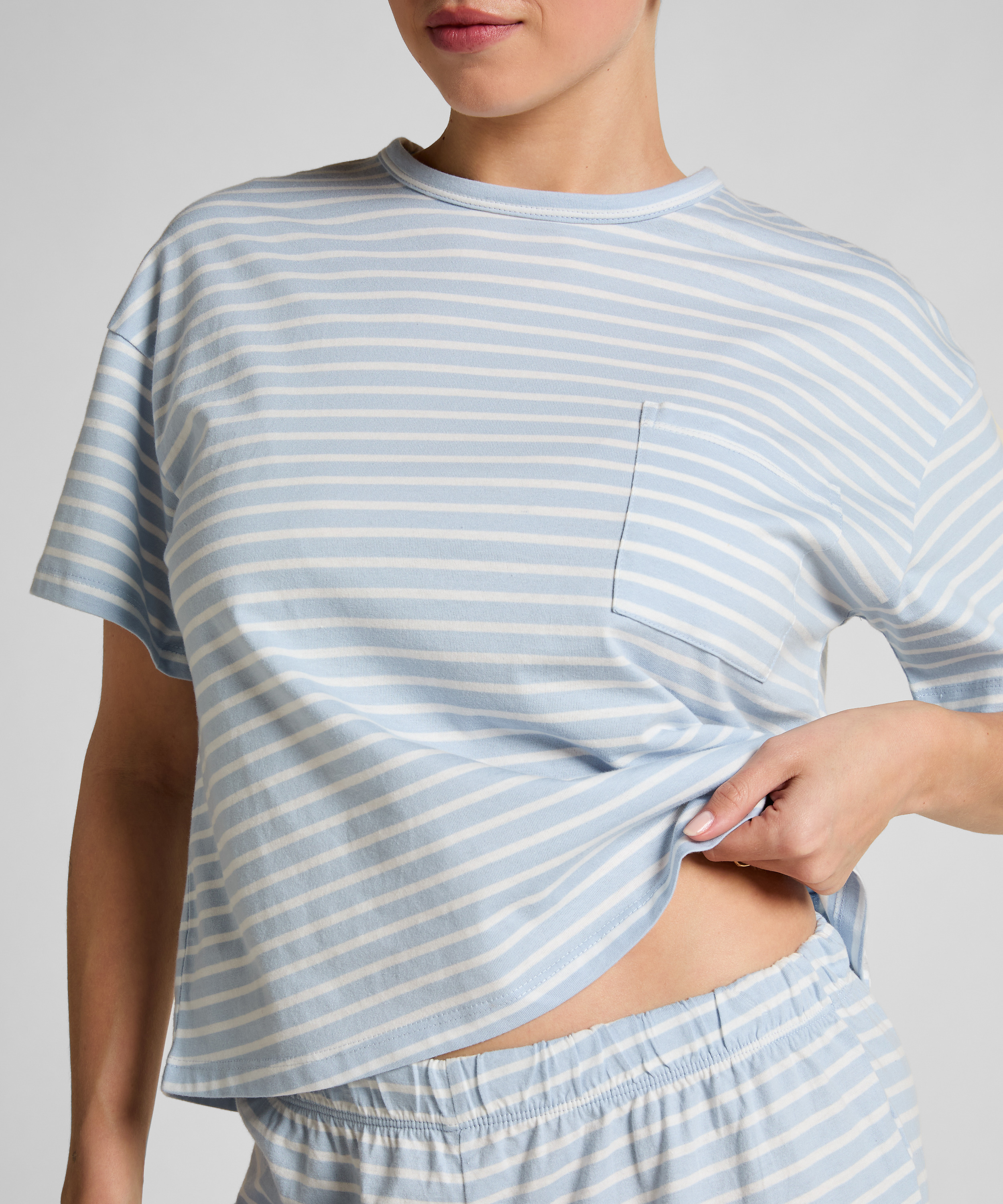 Pyjama Set, Blue, main