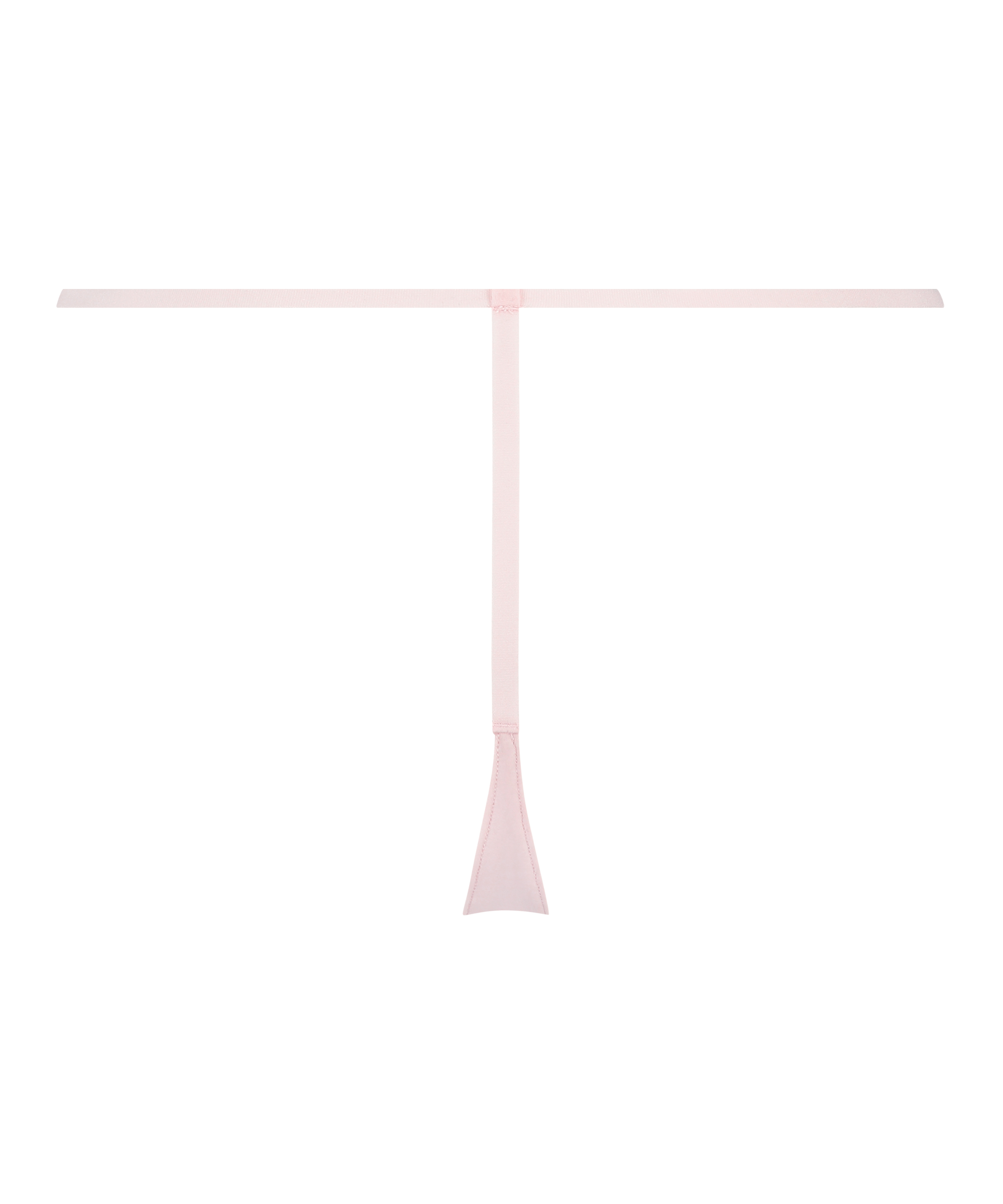 Invisible Stripe Mesh Thong, Pink, main