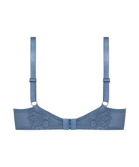 Daisy Non-Padded Underwired Bra, Blue