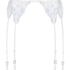 Suspenderbelt Peonie, White