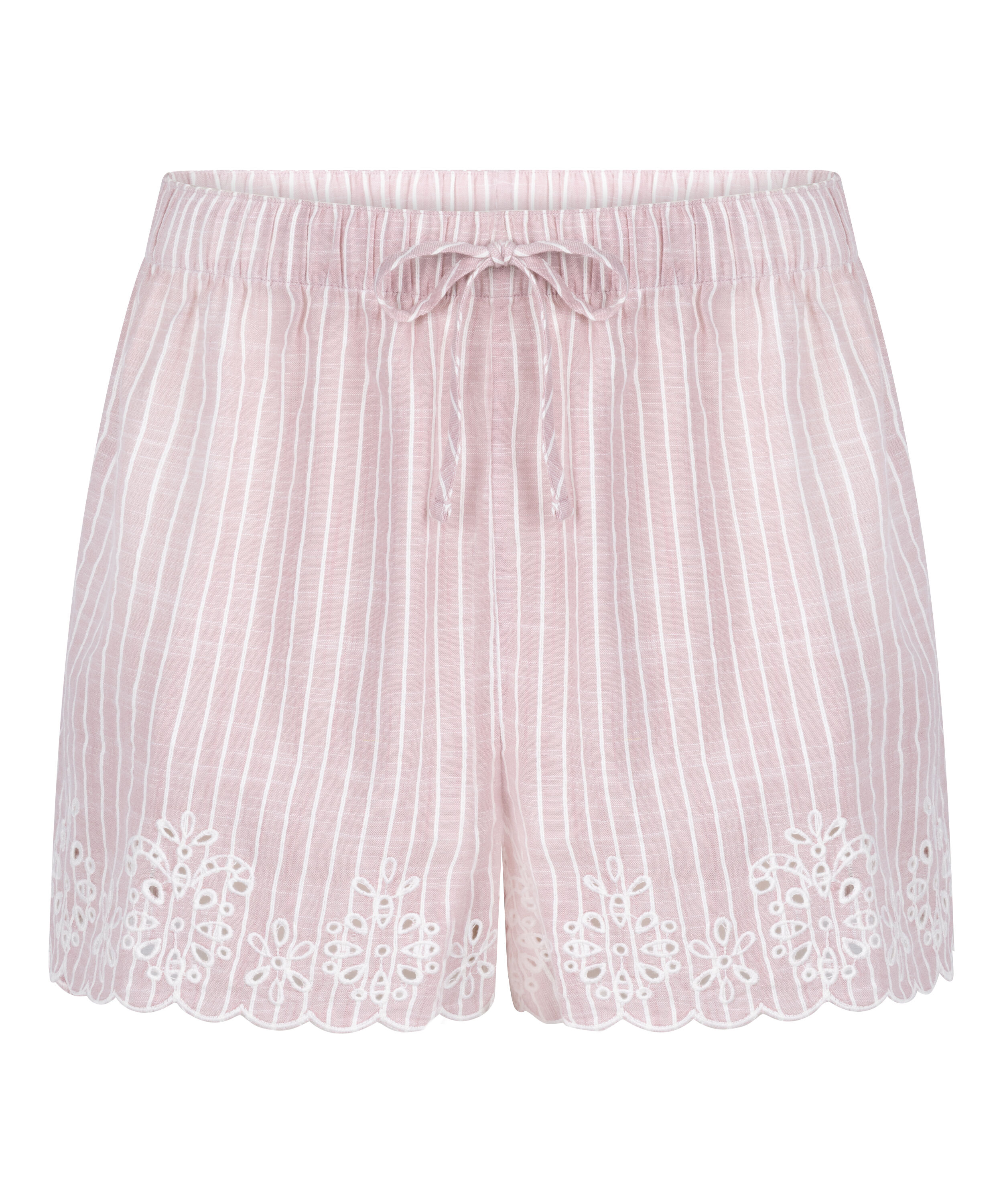 Striped Pyjama Short, Pink