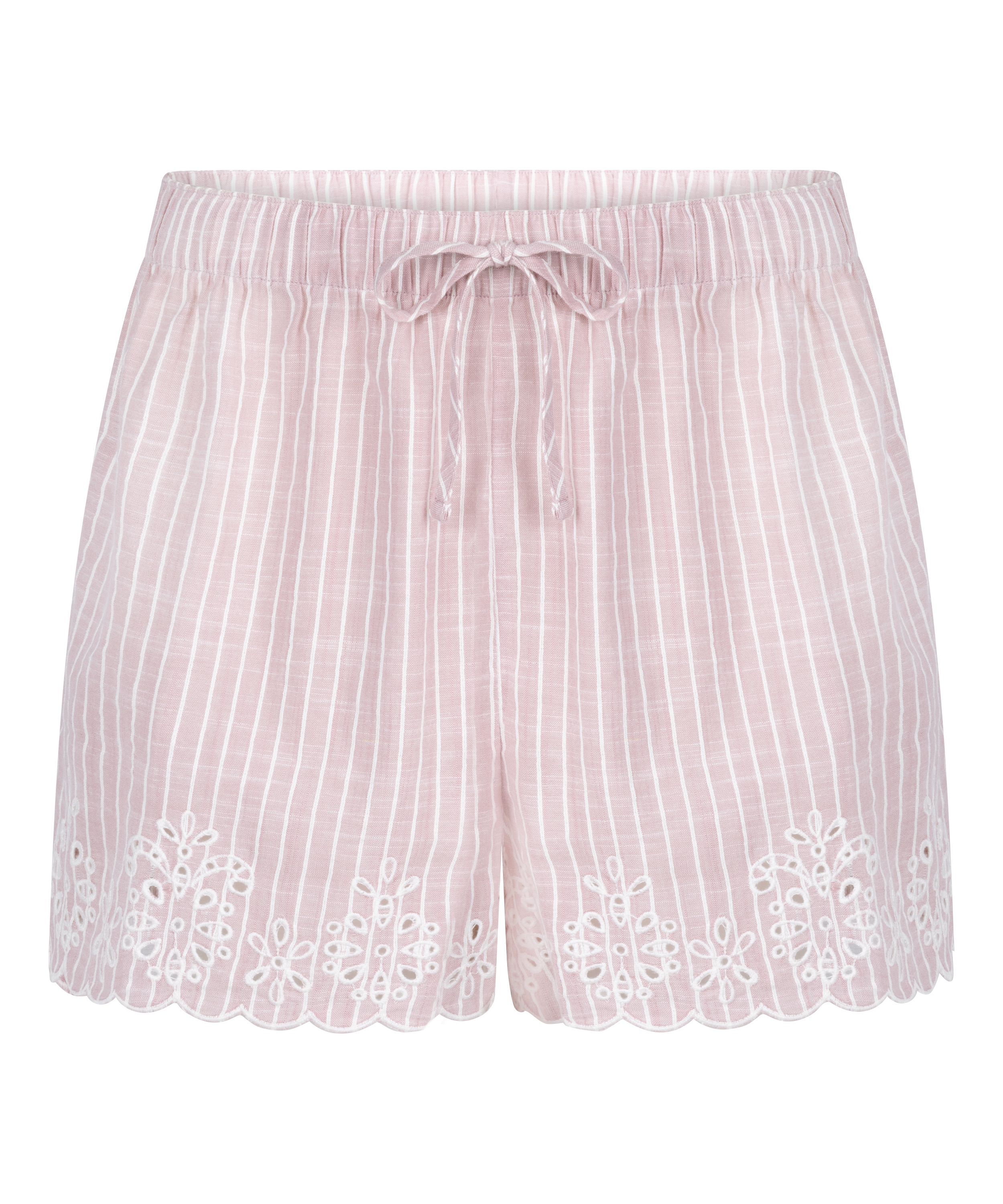 Striped Pyjama Short, Pink, main