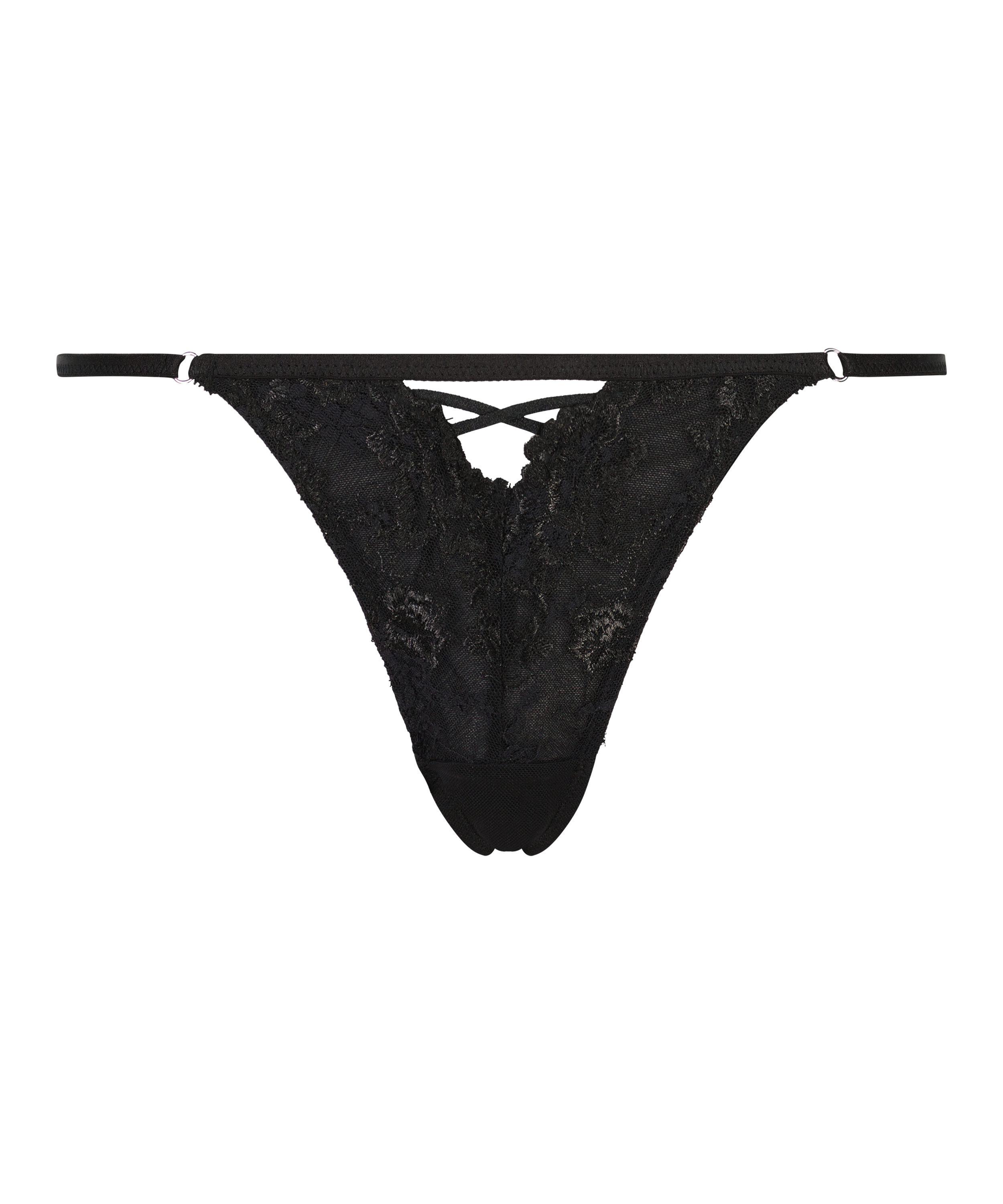 Lillian thong, Black, main