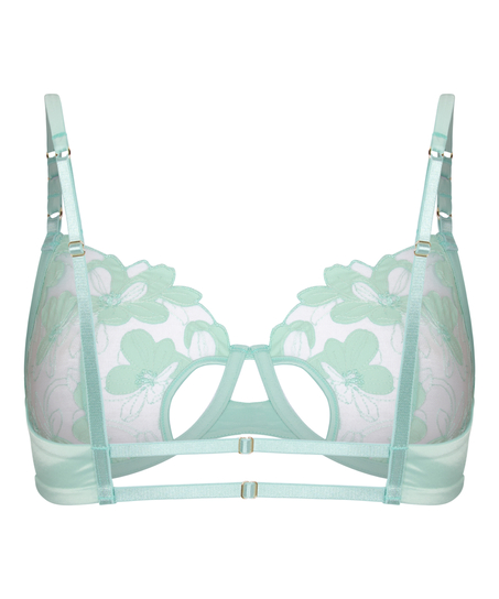 Non-Padded Underwired Bra Bearice , Green