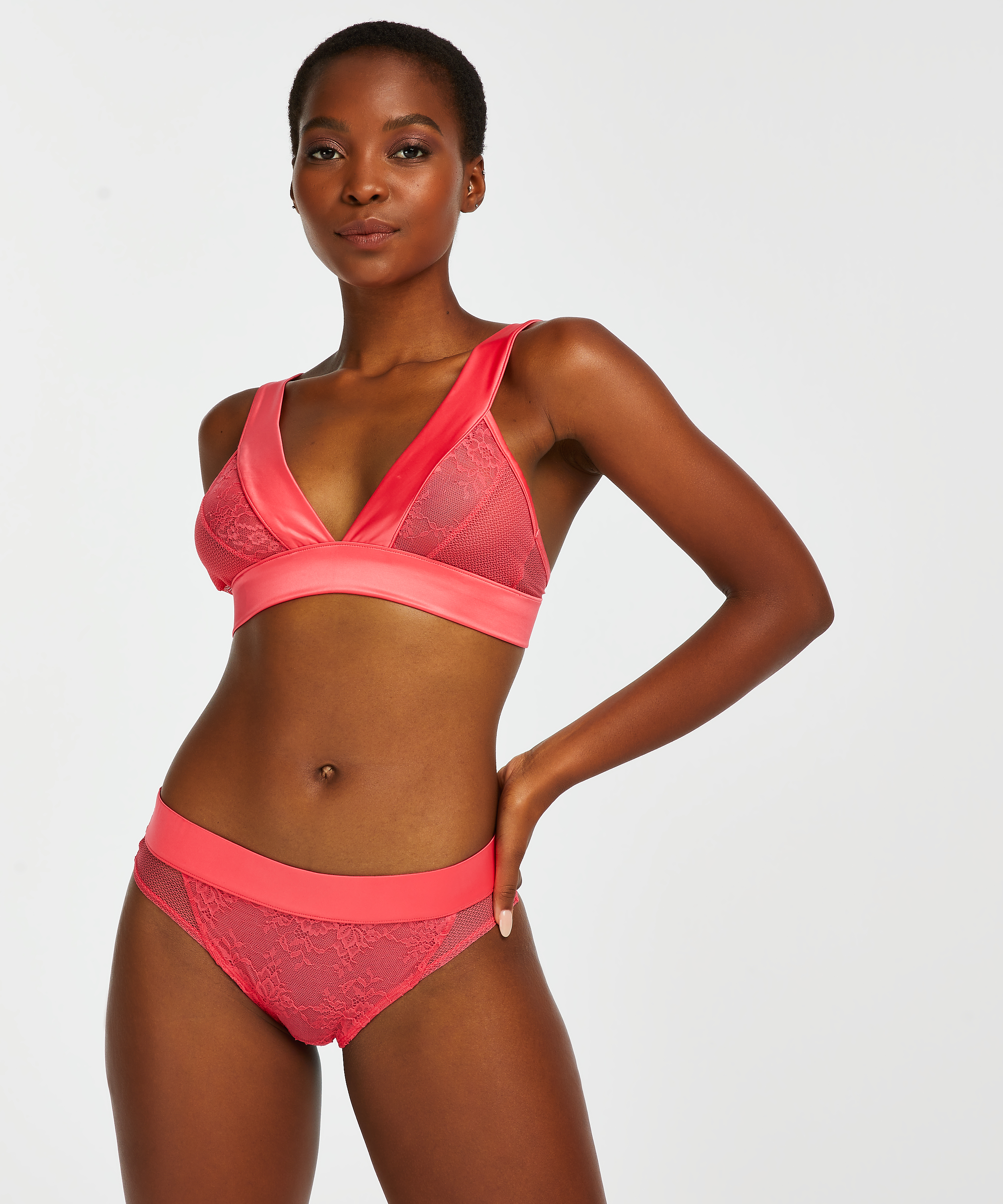 Bralette Duckie, Red, main