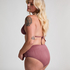 High Waist Rio Bikini Bottom, Purple