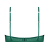 Iggy Half-Padded Underwired Longline Bra, Green