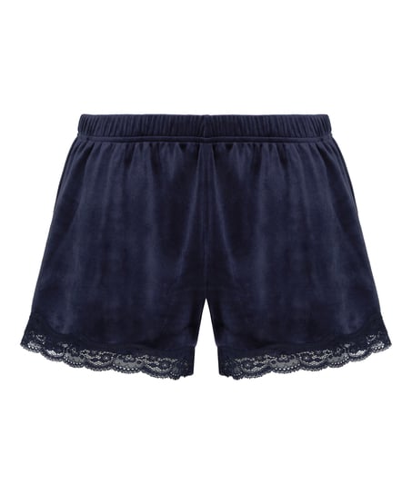 Pyjama Short Velours , Blue