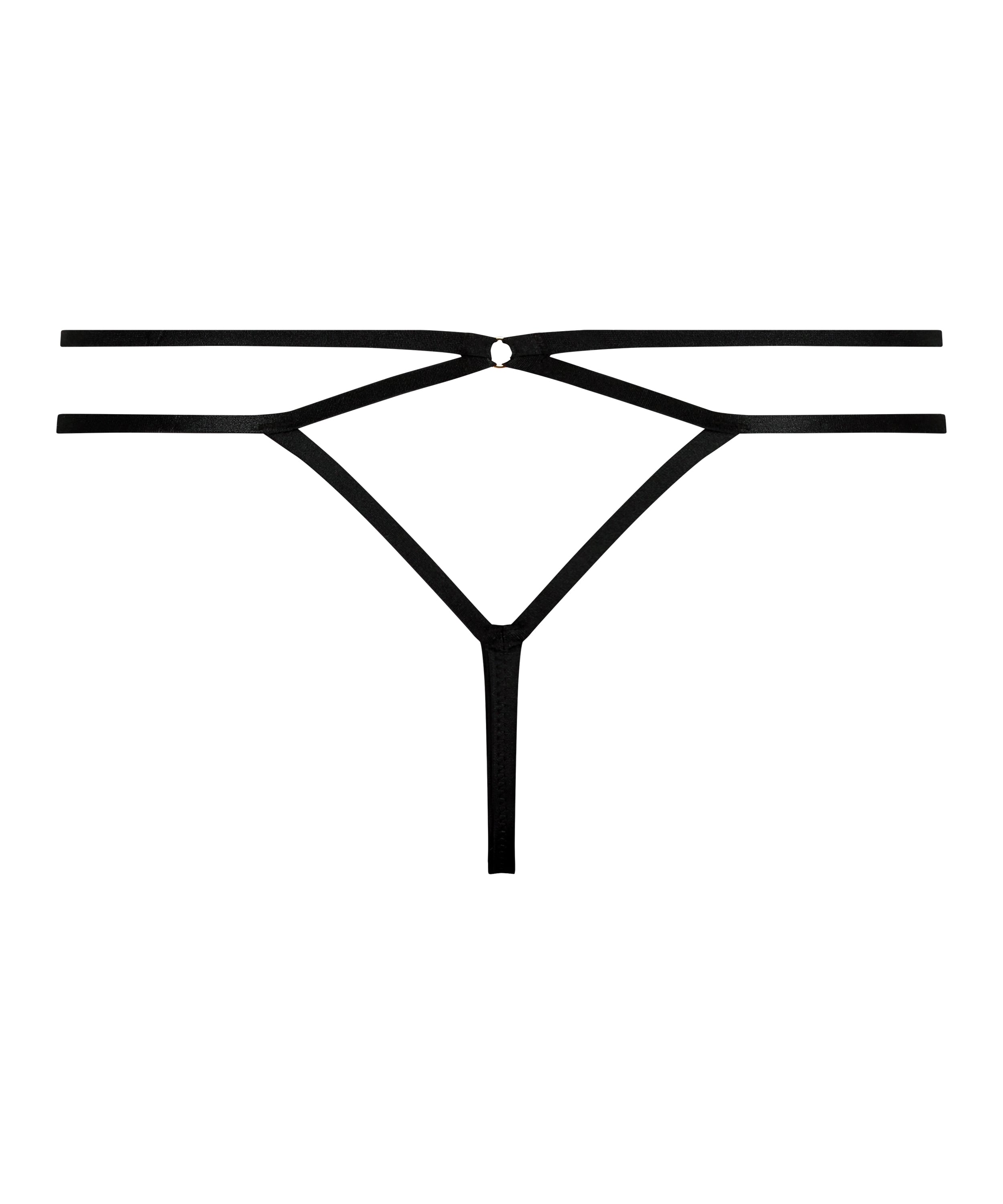 Effie tanga thong, Black, main