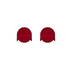 Bow Nipple Covers, Red