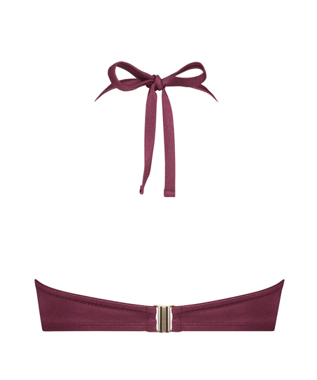 Yucatan Push-Up Bikini Top, Red