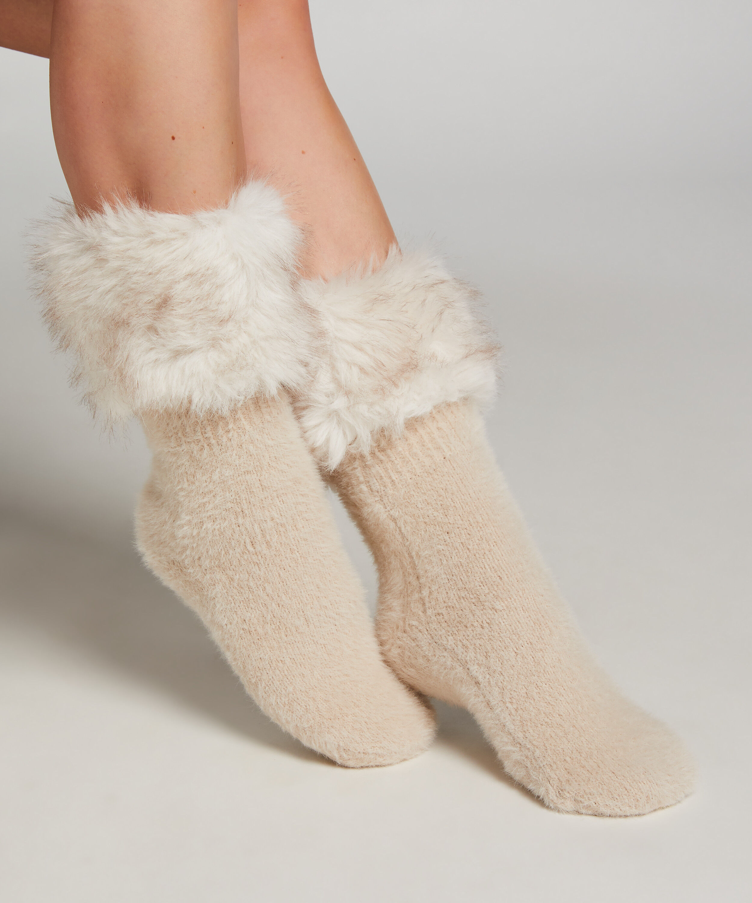 Boot Socks, White