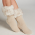 Boot Socks, White