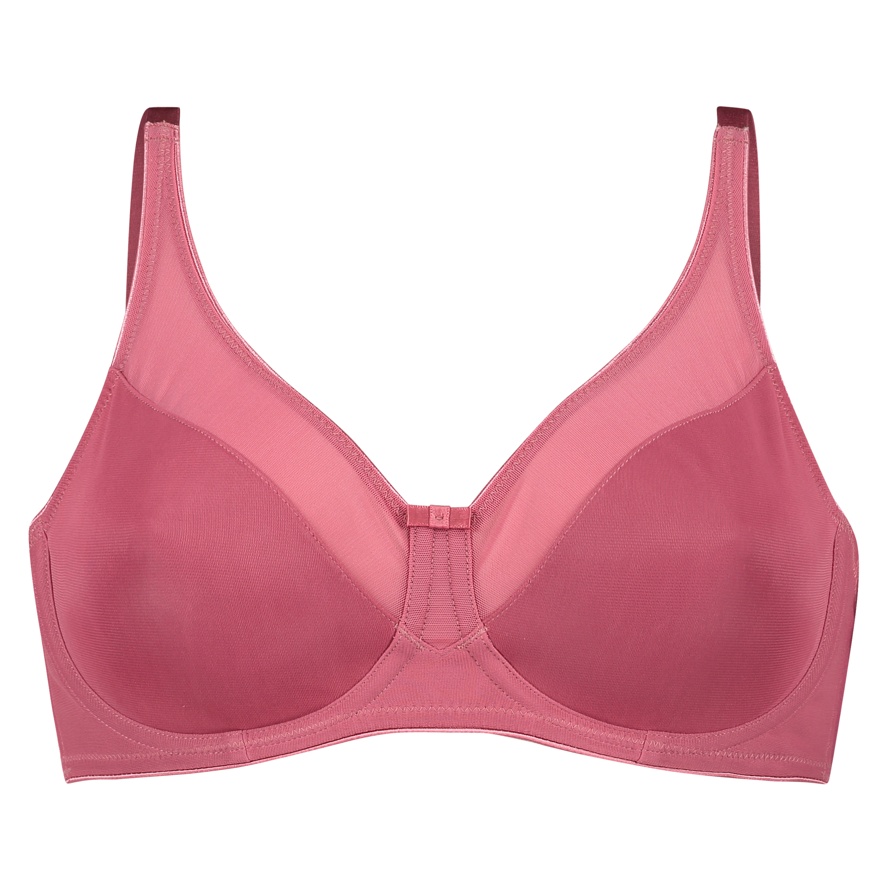 Nina Non-Padded Underwired Minimizer Bra, Pink, main