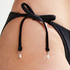 Cannes Brazilian bikini bottoms Vivian Hoorn, Black