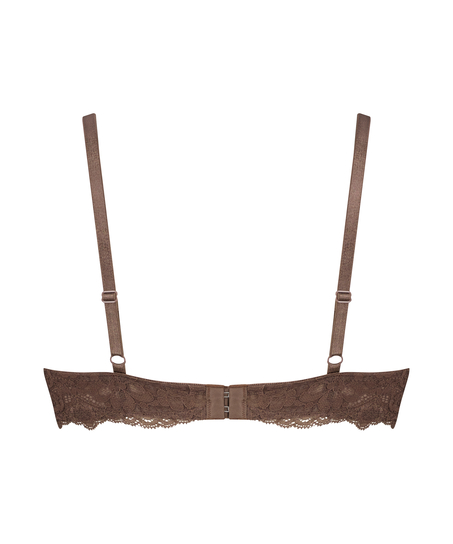 Marine Padded Underwired Bra, Brown