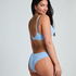 Lola Padded Non-Wired Bra, Blue