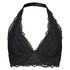 Rose Bralette, Black