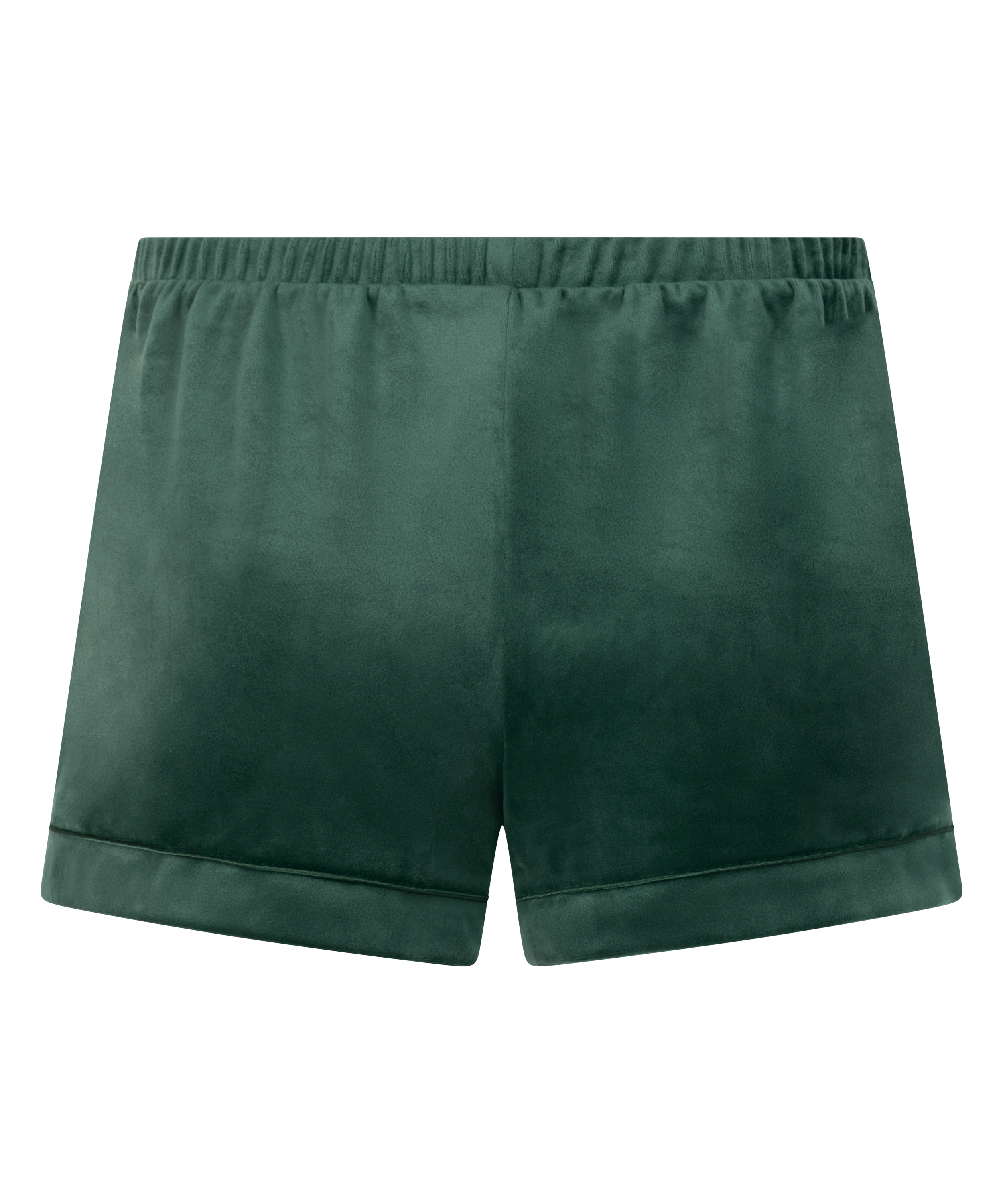 Velvet shorts, Green, main