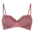 Marine Padded Underwired Bra, Purple