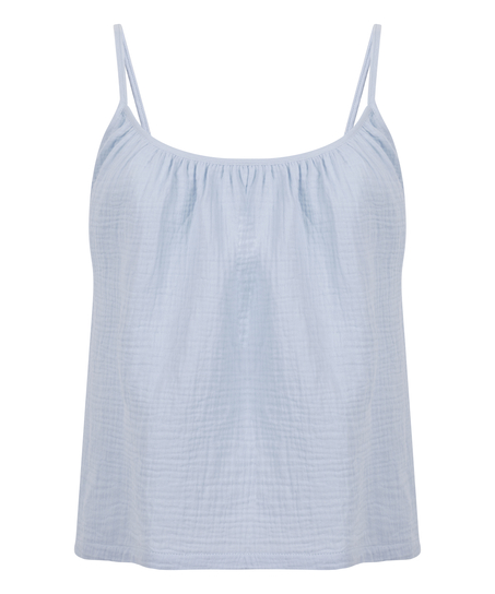 Muslin Cami, Blue