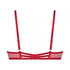 Arabella Padded Underwired Maximiser Bra, Red