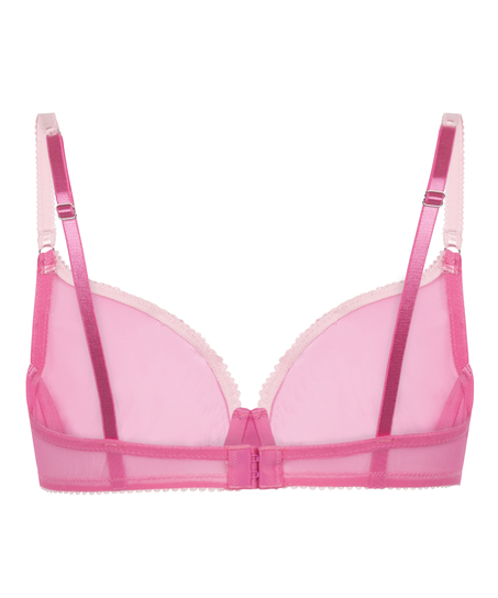 Roza Non-Padded Underwired Bra, Pink