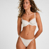 Highleg Thong Gaia, White
