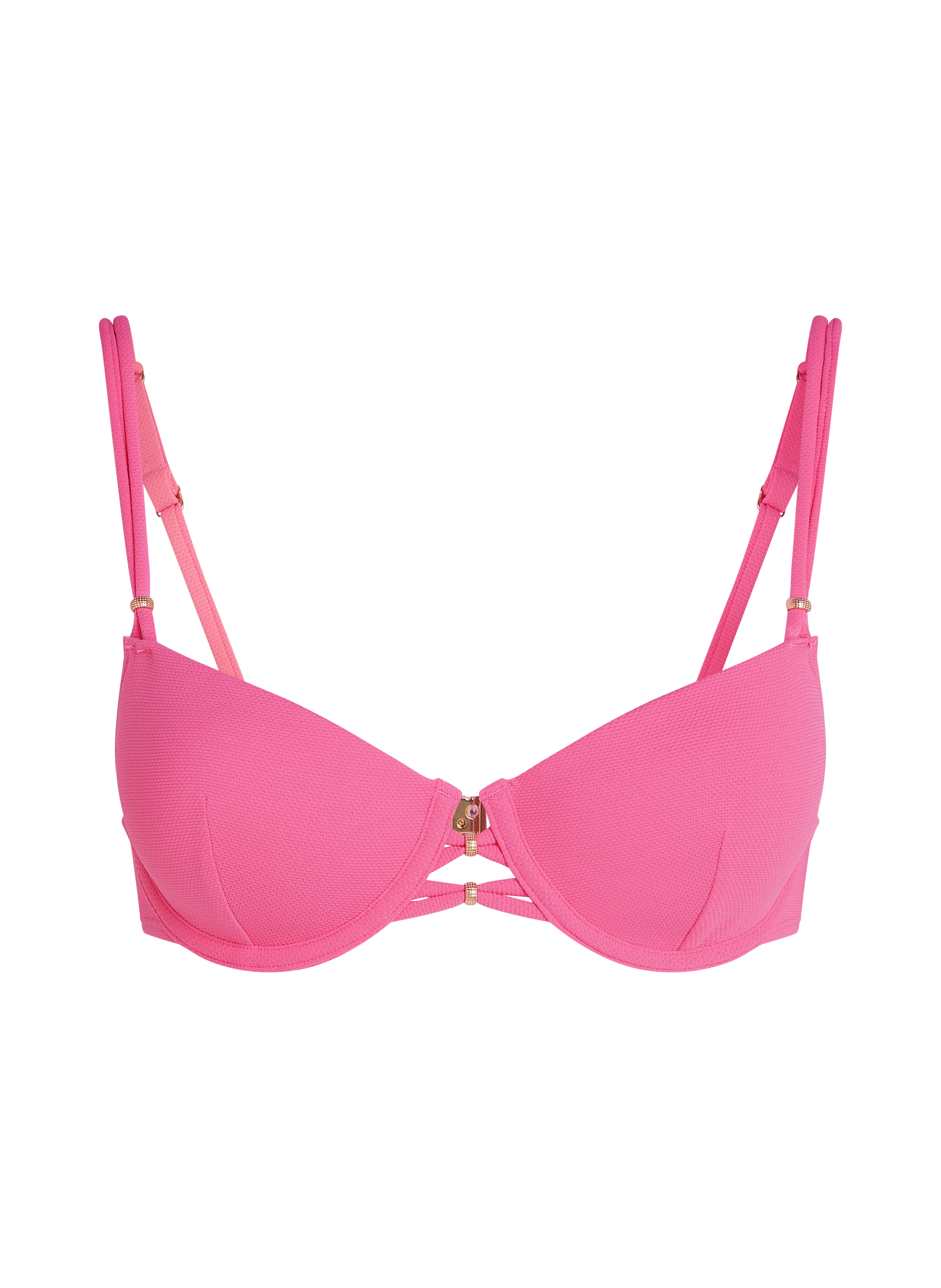 Holbox Bikini Top, Pink, main