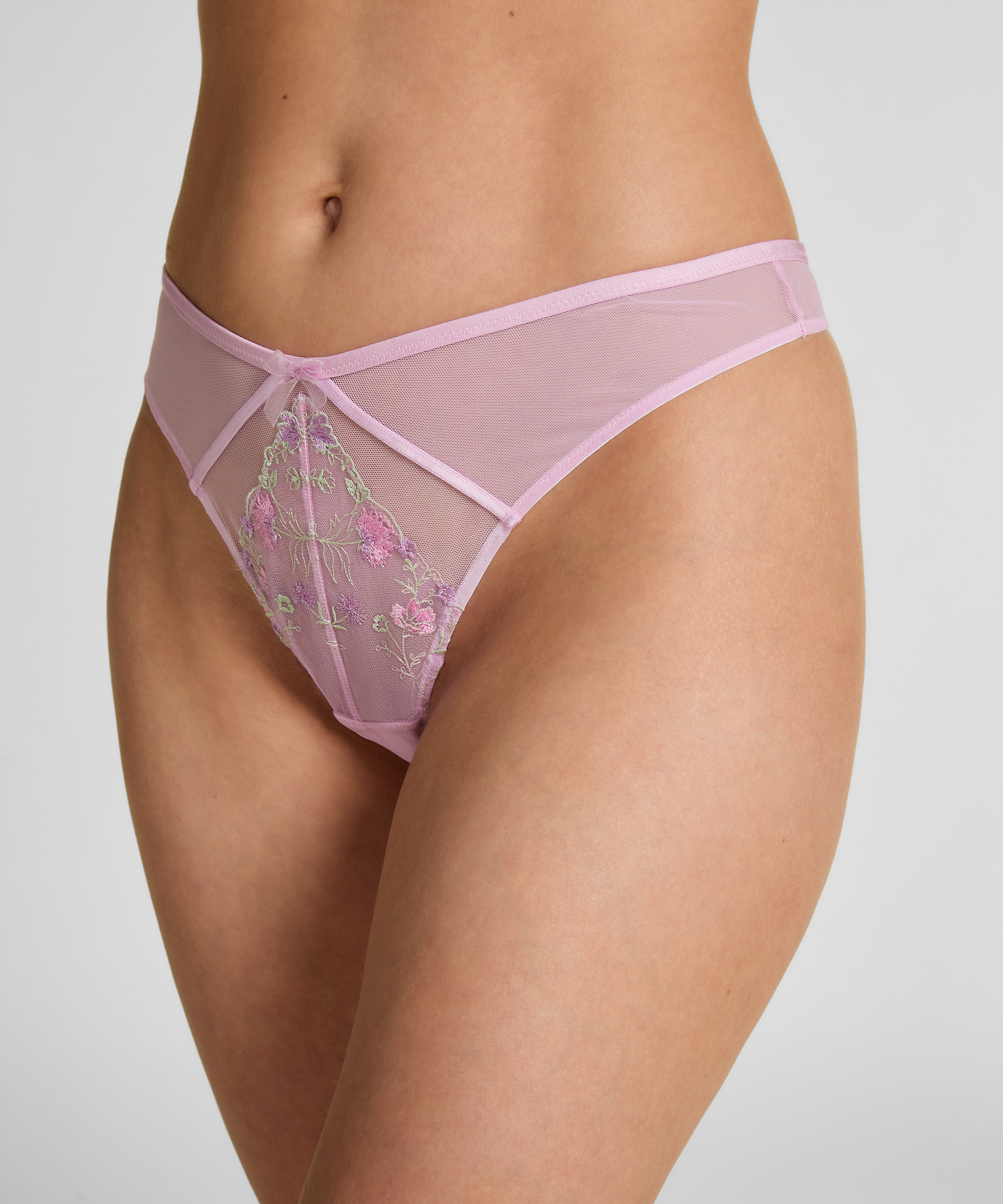 Highleg Thong Eleni, Purple, main