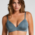 Mona padded non-underwired bra, Blue