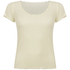 Rib Jersey Top, Yellow
