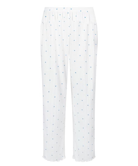 Pointelle Pyjama Pants, Blue