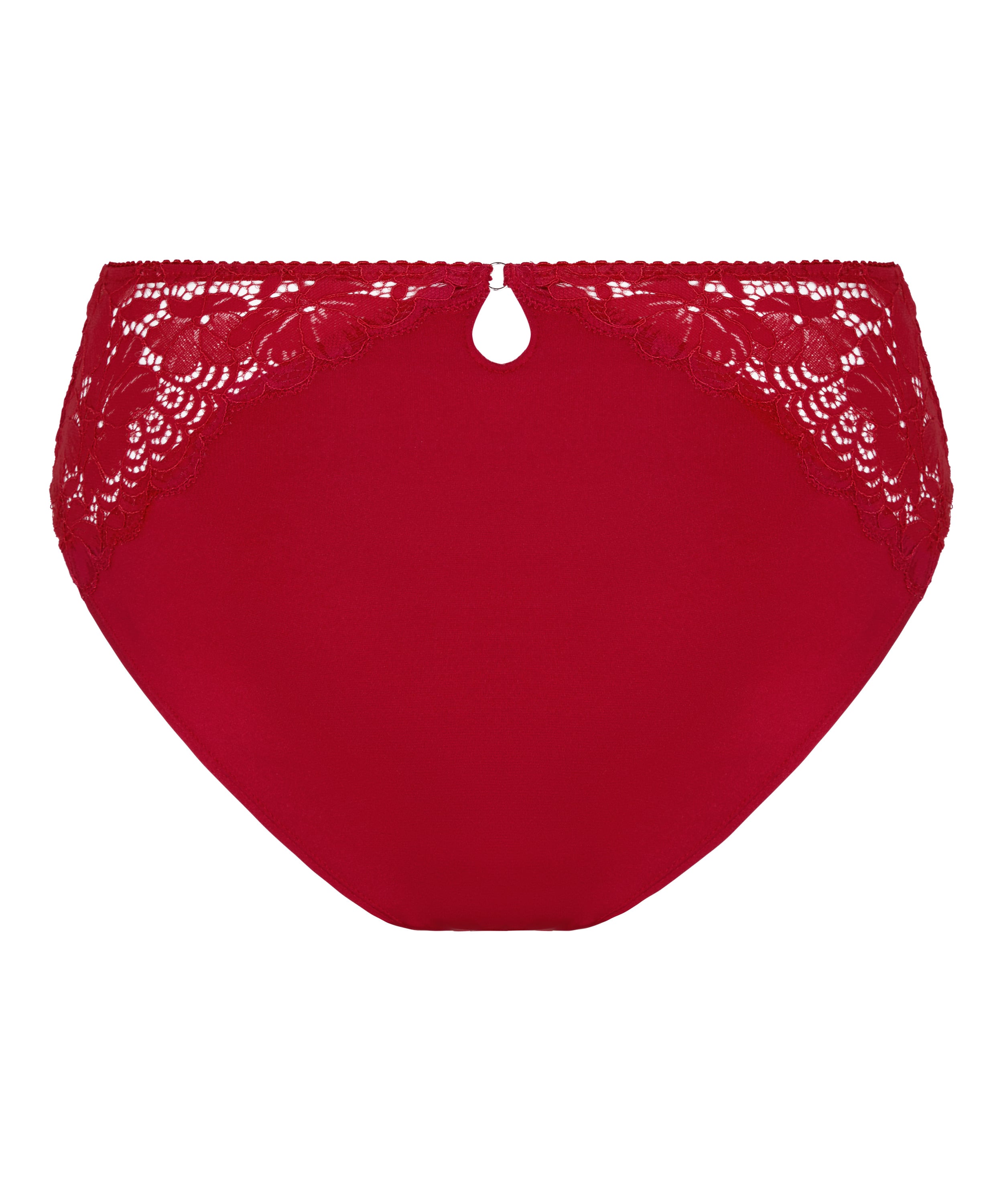 High Waisted Slip Andrea, Red, main