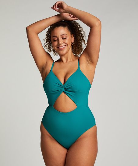 Relief Swimsuit, Green