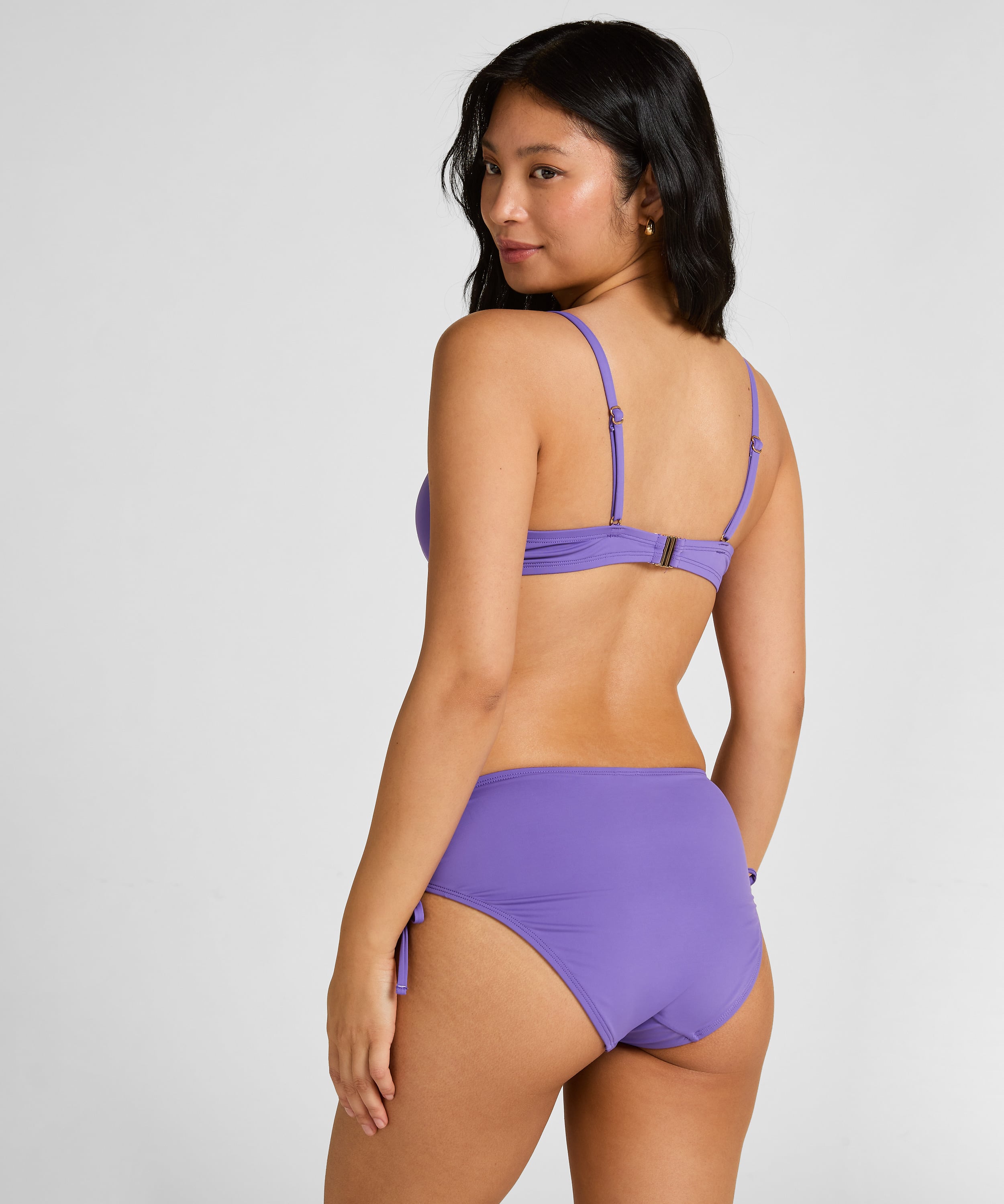 Midi Bikini Bottom Luxe, Purple, main