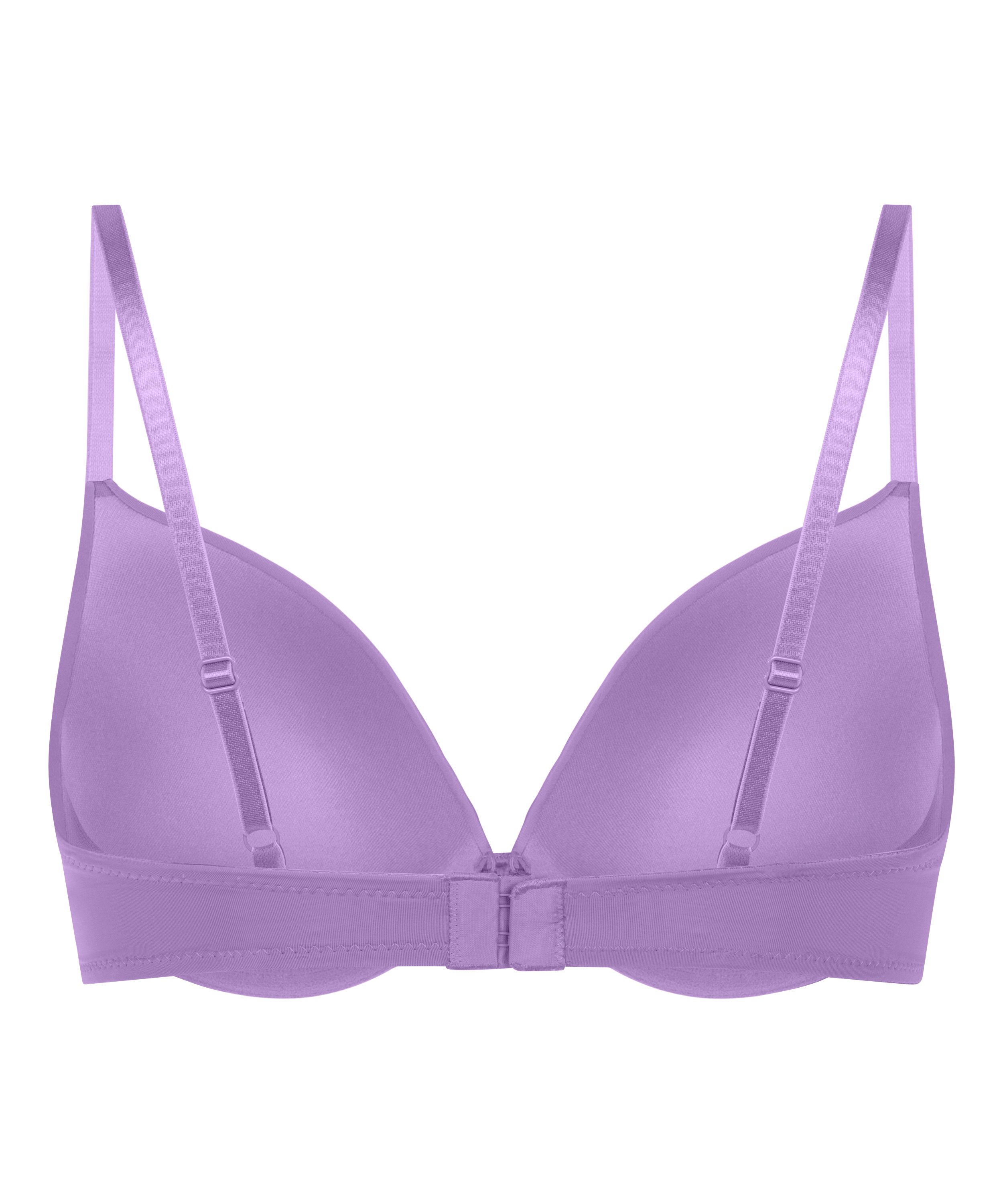 Plunge Padded Underwired Bra, Purple, main