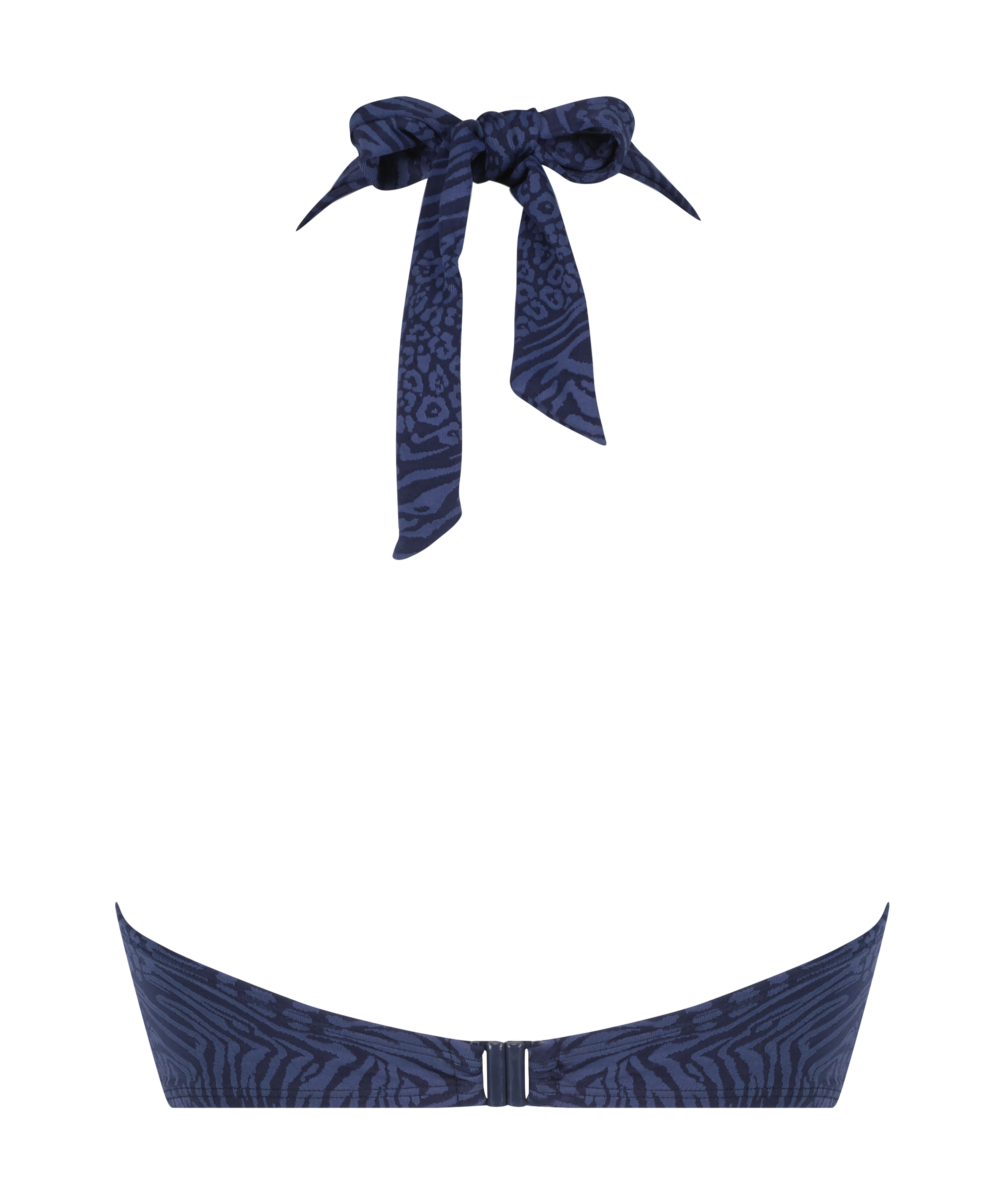 Kai Padded Push-Up Underwired Bikini Top, Blue, main