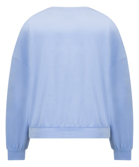 Velours Top, Blue