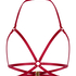 Open Bralette, Red