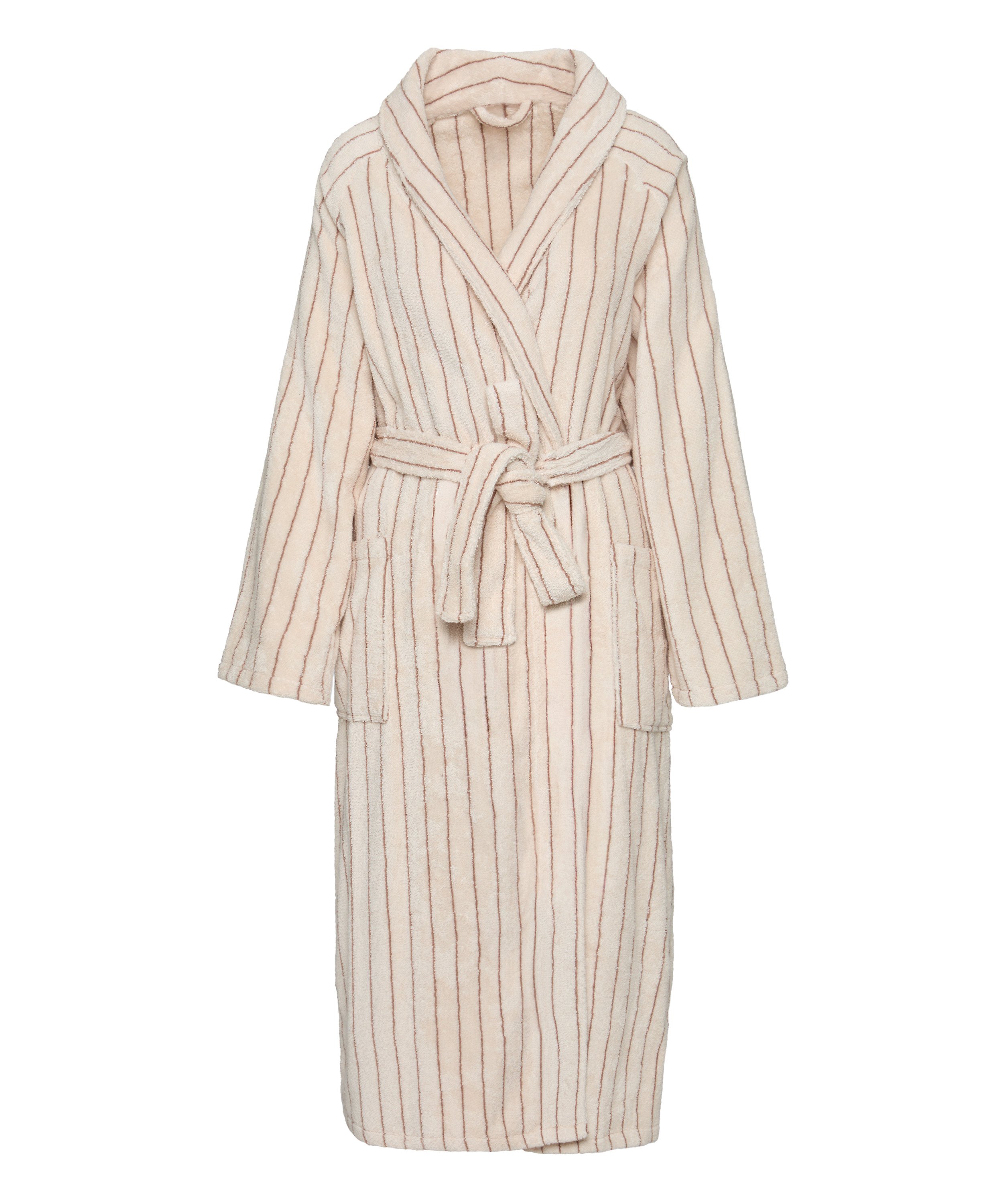 Toweling Robe, Beige, main