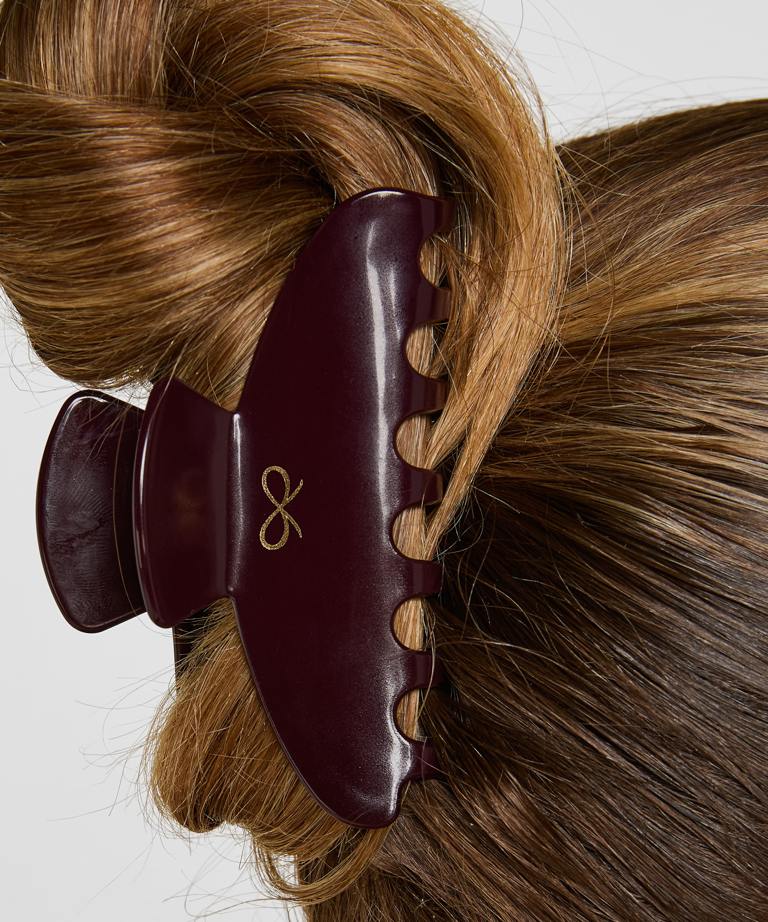 Hair Clip, Red, main